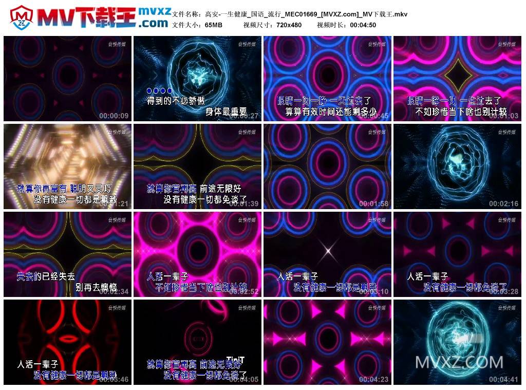 高安-一生健康_国语_流行_MEC01669